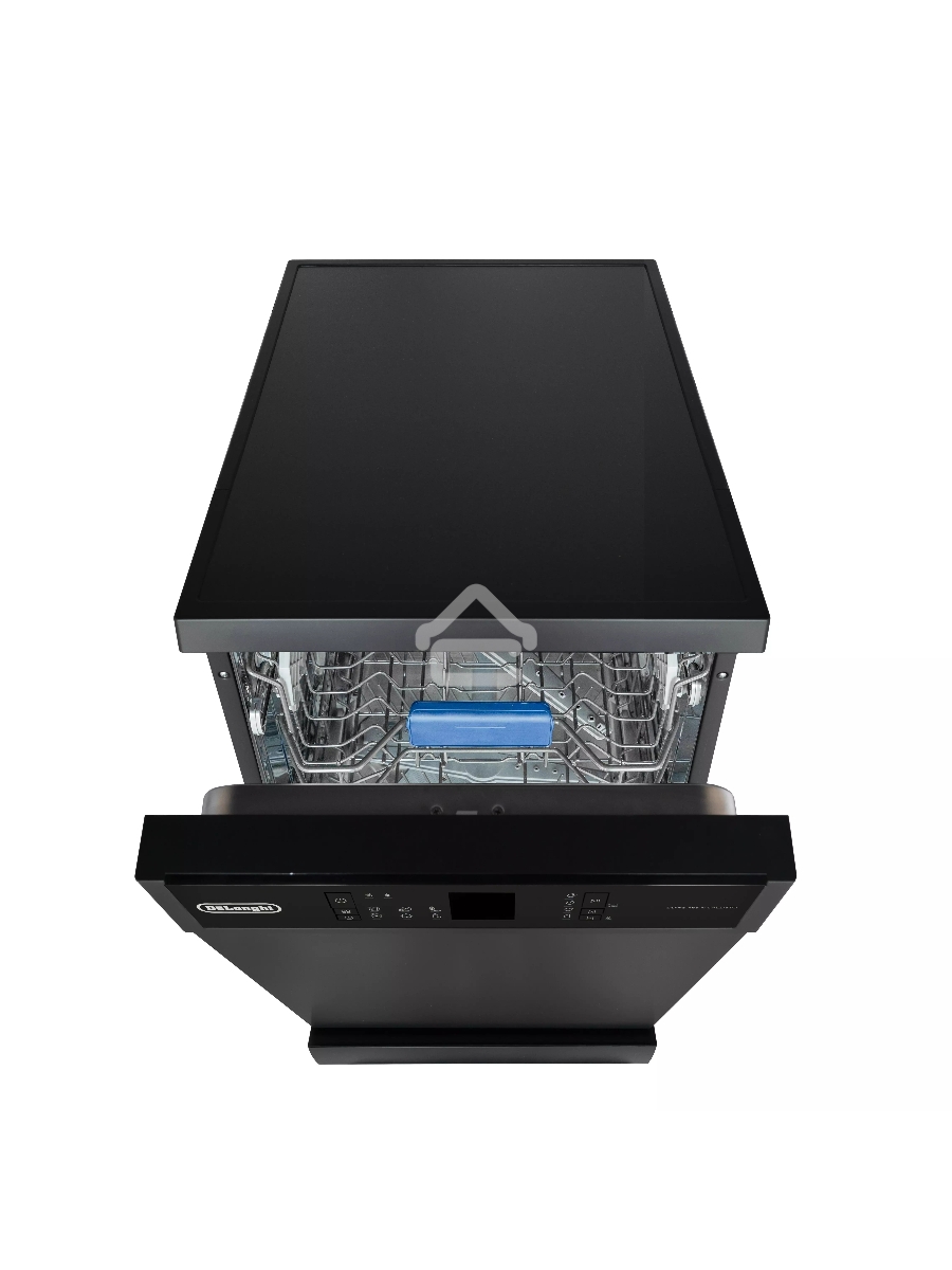 Посудомоечная машина DeLonghi DDWS 465 N Callisto, черная, 44.8 см, 10 компл., 52 дБ, класс A++