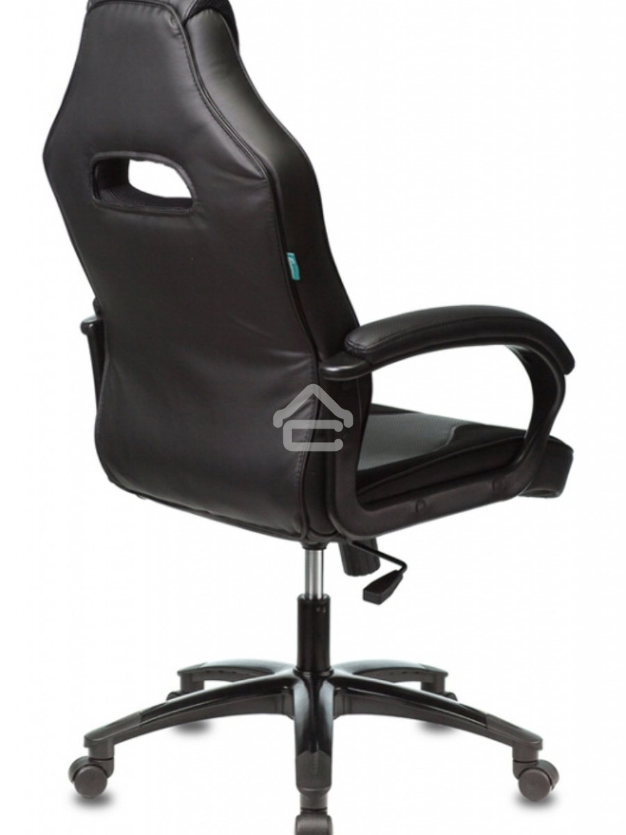Кресло игровое Бюрократ VIKING 2 AERO BLACK EDITION черный, искусственная кожа