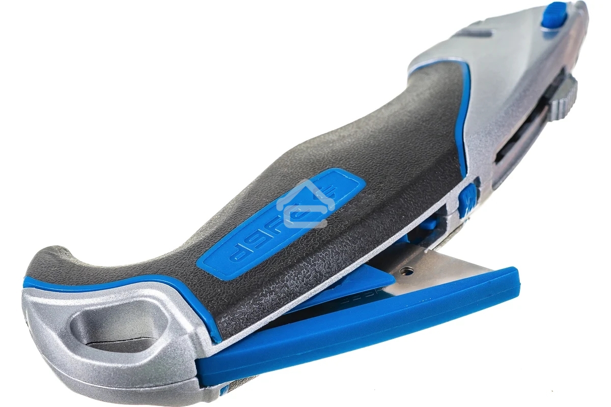 Нож Зубр Профессионал Эксперт А24, универсальный с автостопом и быстрой заменой лезвий, трап. лезвия А24