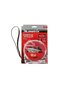 Рулетка MATRIX 31073  crystal 5м х 25мм корпус из поликарбоната