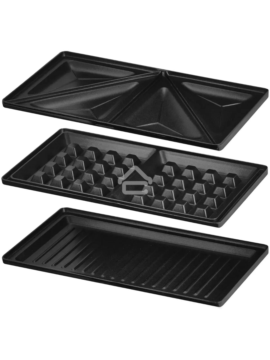 Вафельница Vitek VT-2626 850Вт черный/серебристый