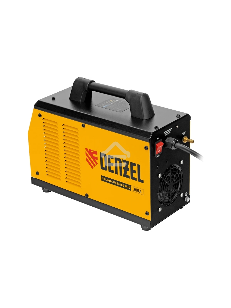 Аппарат инвертор. аргонодуговой сварки ITIG-200 DС Pulse Cold Weld, 200 А, ПВ 60% Denzel