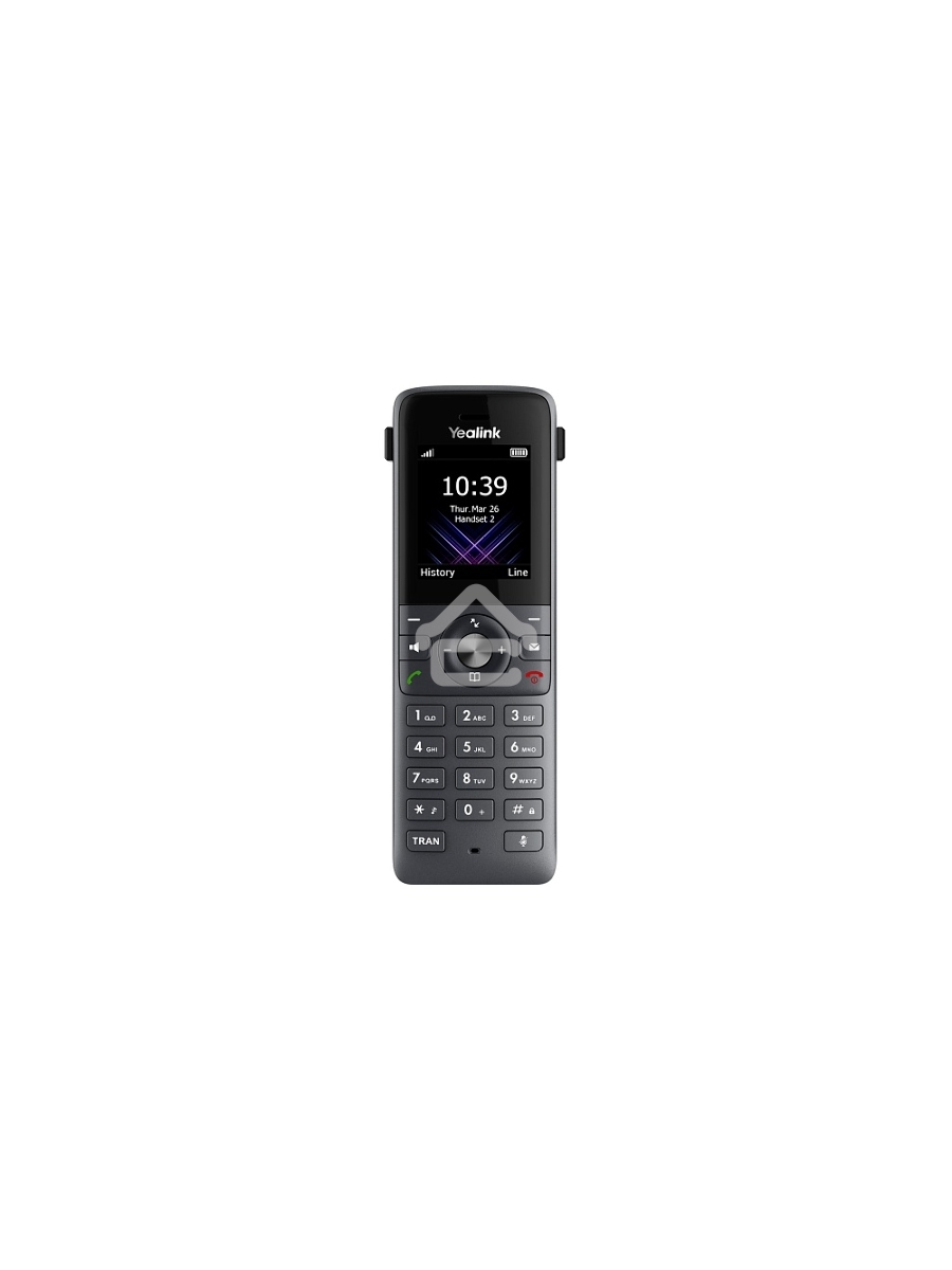 Телефон DECT-трубка Yealink W74H черный
