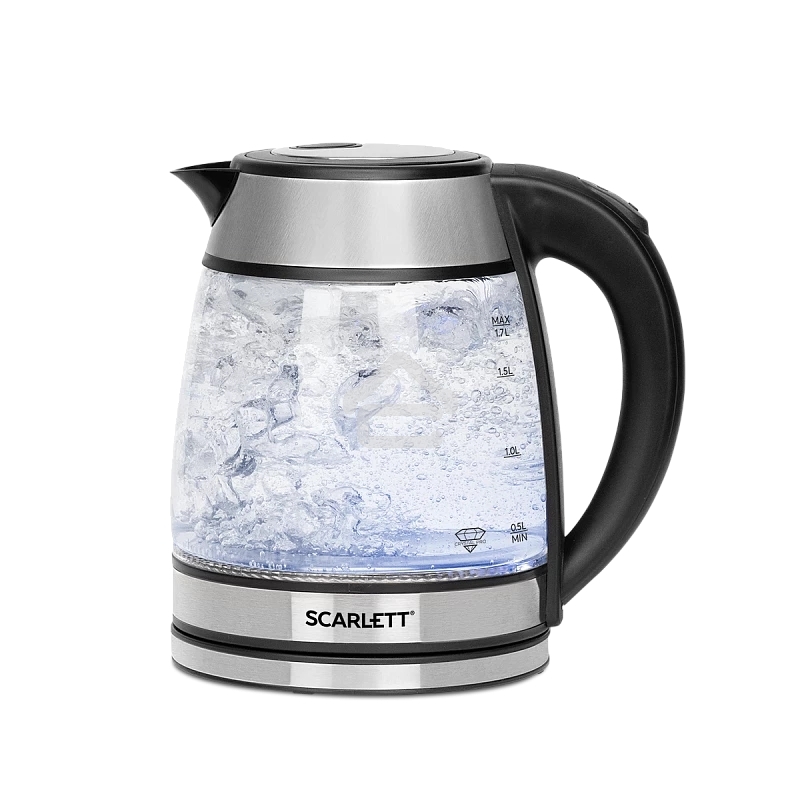 Чайник электрический Scarlett SC-EK27G54 серебристый
