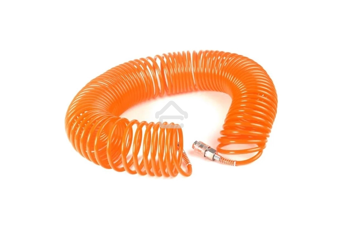 Шланг спиральный для пневмоинструмента PATRIOT PU 156x8мм полиамид быстросъем.