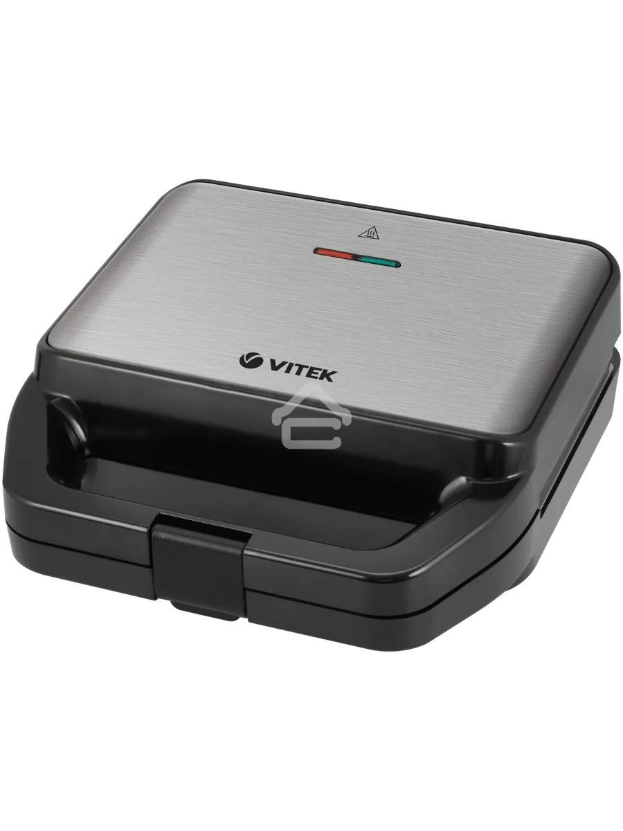 Вафельница Vitek VT-2626 850Вт черный/серебристый