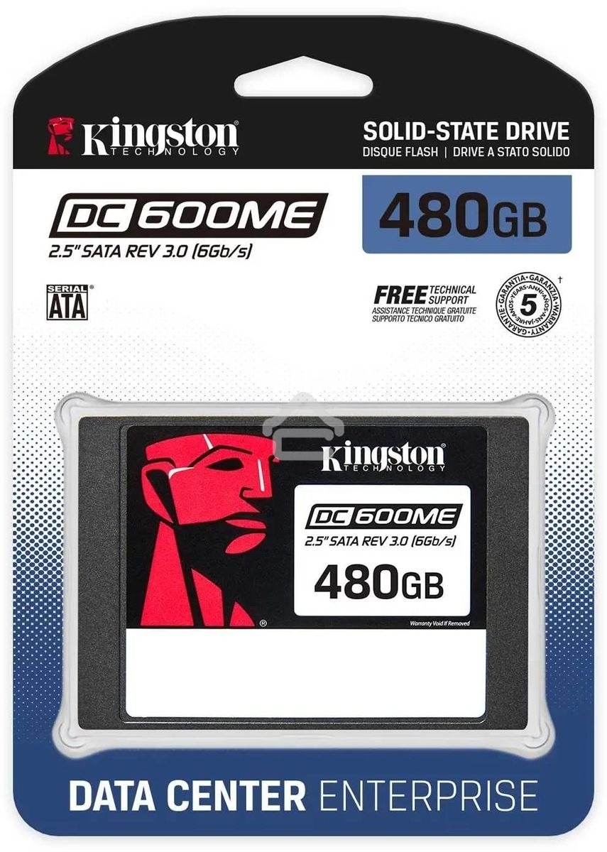 Накопитель SSD Kingston DC600M SATA-III 480Gb SEDC600ME/480G 2.5