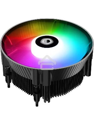 Кулер ID-Cooling DK-07A RAINBOW  черный 120мм алюминий 1800rpm 26db 4-зшт 125W 60мм