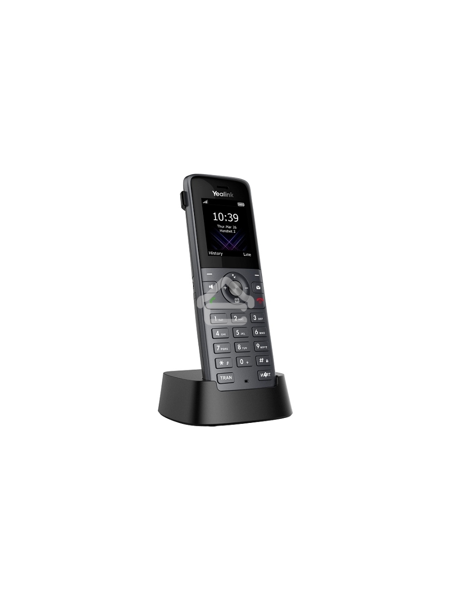 Телефон DECT-трубка Yealink W74H черный