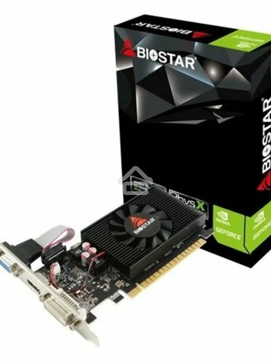 Видеокарта Biostar PCI-E GT710-2GB D3 LP NVIDIA GeForce GT 710 2Gb 64bit DDR3 954/1333 DVIx1 HDMIx1 CRTx1 HDCP Ret low profile