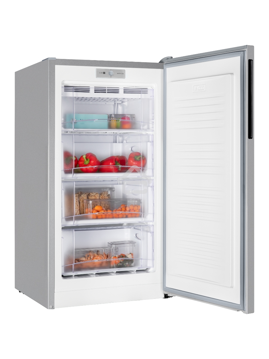Морозилка Nordfrost DF 261 SAP, серебристый, 139л, 3 ящика