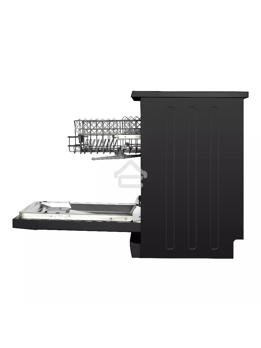 Посудомоечная машина DeLonghi DDWS 465 N Callisto, черная, 44.8 см, 10 компл., 52 дБ, класс A++
