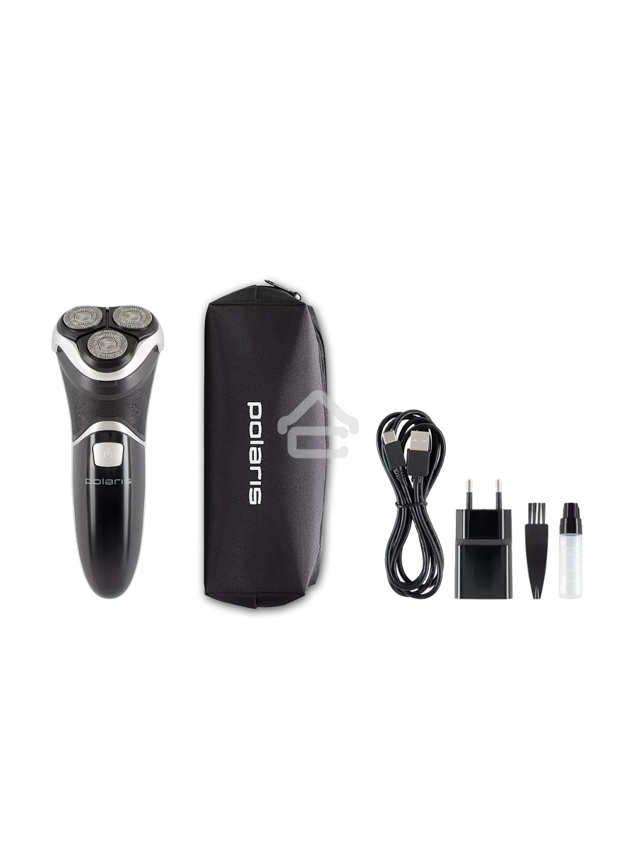 Бритва электрическая Polaris PMR 0421RC Pivot Touch 4D PRO Черный
