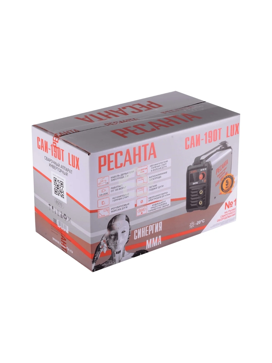 Сварочный аппарат инверторный Ресанта САИ-190ТLUX