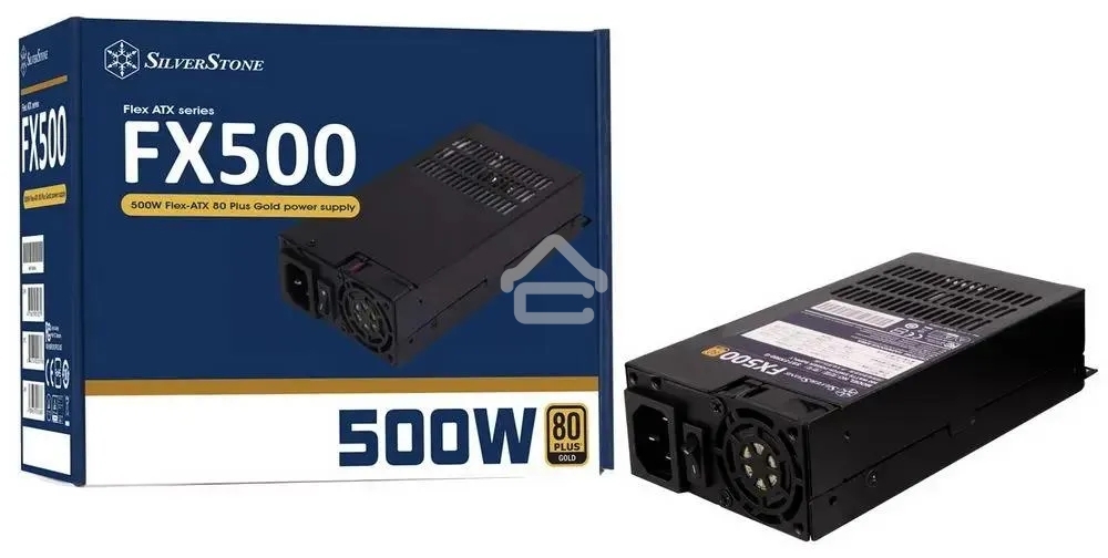 Блок питания Silverstone SST-FX500-G Retail, 500Вт, 80 PLUS Gold, 40мм, черный