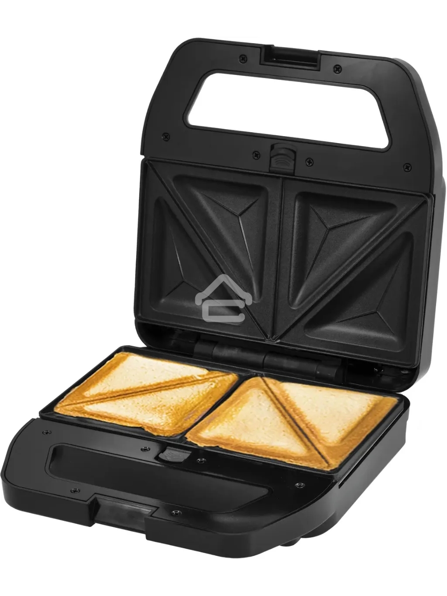 Вафельница Vitek VT-2626 850Вт черный/серебристый