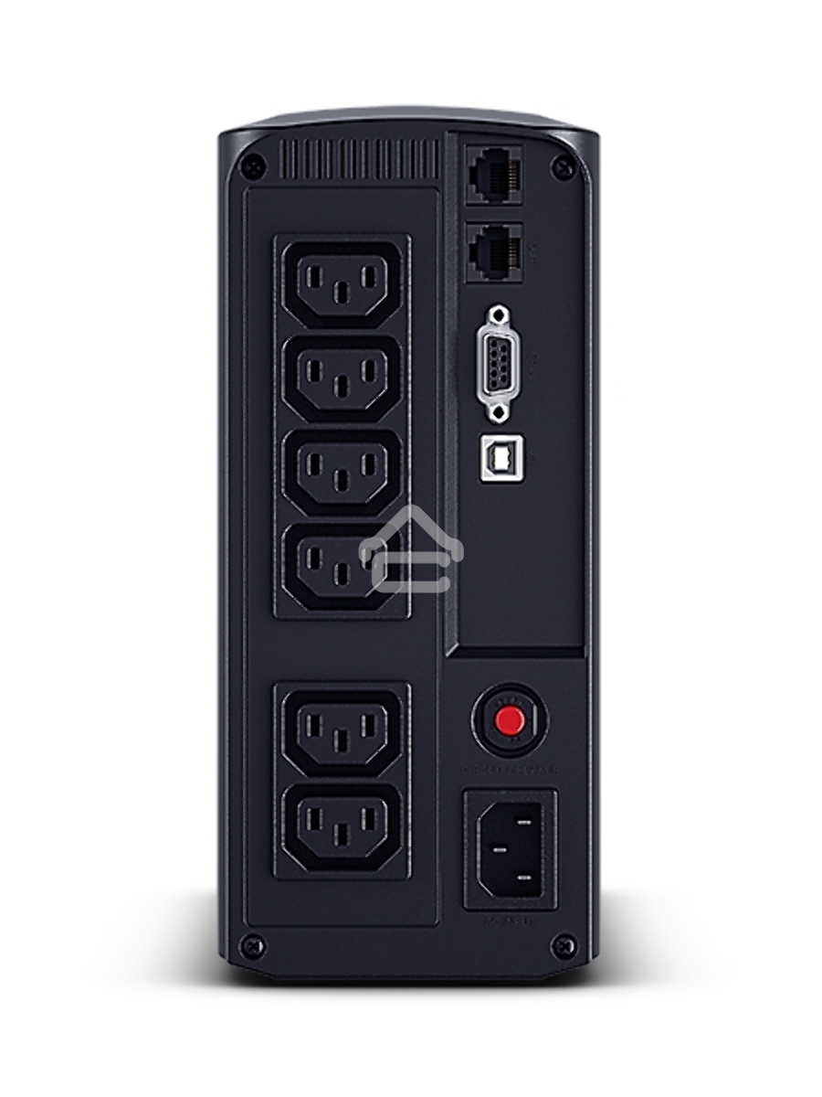 Источник бесперебойного питания UPS CyberPower VP700EILCD Line-Interactive 700VA/390W USB/RS-232/RJ11/45  (6 IEC С13)
