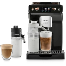 Кофемашина автоматическая DeLonghi ECAM450.55.G черный, исп. кофе - зерновой/молотый, 1.8 л, 1450 Вт, 19 бар