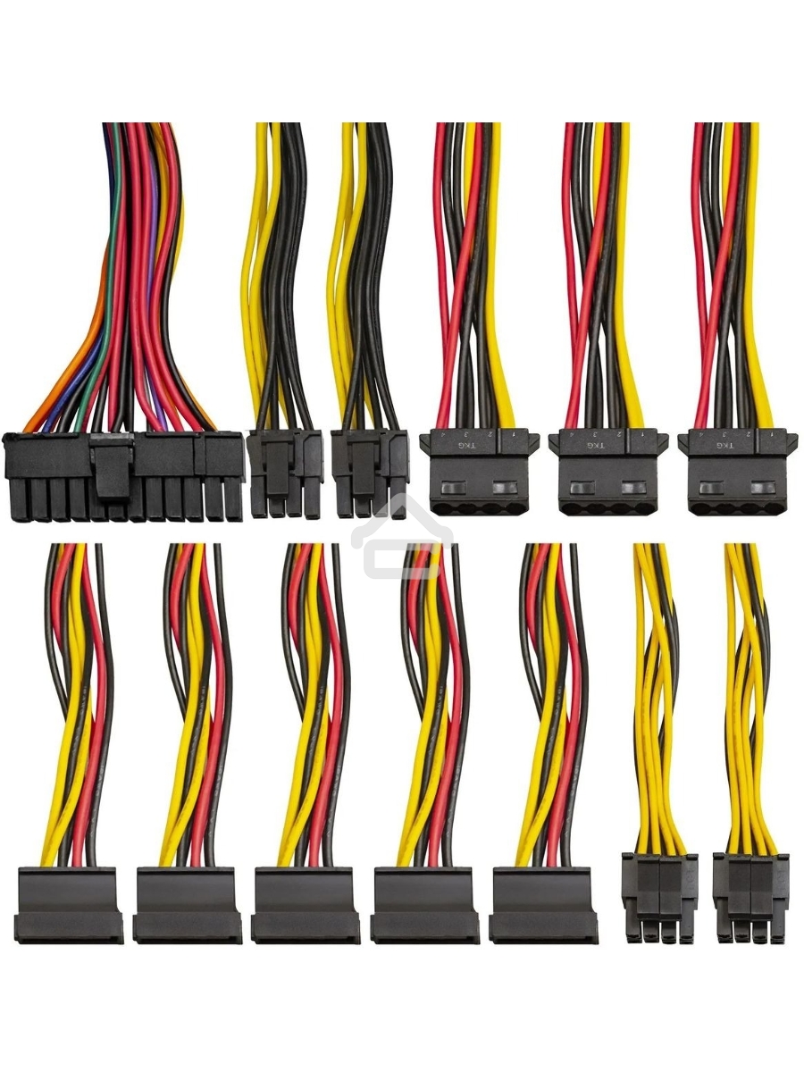 Блок питания ExeGate 850NPX (EX292244RUS-PC), 850W, (ATX, PC, 12cm fan, 24pin, 2x(4+4)pin, 2xPCI-E, 5xSATA, 3xIDE, black, кабель 220V в комплекте 1,8м)