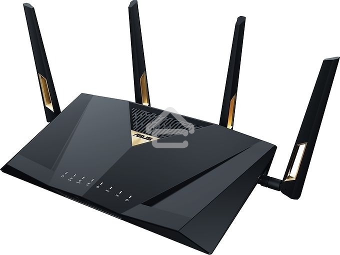 Маршрутизатор ASUS RT-BE88U, черный/желтый, 90IG08V0-MO3N0V