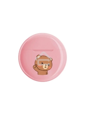 Гарнитура TWS ViBE ВТ 0100 розовый «Teddy»