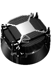 Кулер ID-Cooling DK-07A RAINBOW  черный 120мм алюминий 1800rpm 26db 4-зшт 125W 60мм