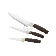 Набор ножей кухонных Rondell Mocco&Latte RD-1944 компл.: 4 предм. разд. дос. бежевый/коричневый блистер