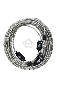 Кабель-адаптер VCOM VUS7049-25M USB2.0-repeater, удлинительный активный <Am-->Af> 25м