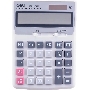 Калькулятор настольный Deli Core E1507 светло-серый 12-разр.
