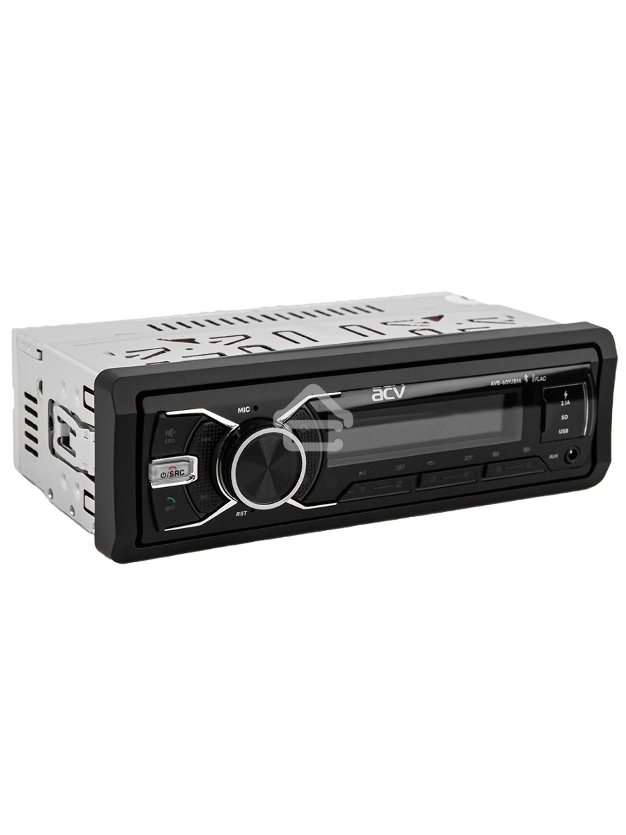 Автомагнитола ACV AVS-601UBM 1DIN 4x50Вт AUX 3 (43340)