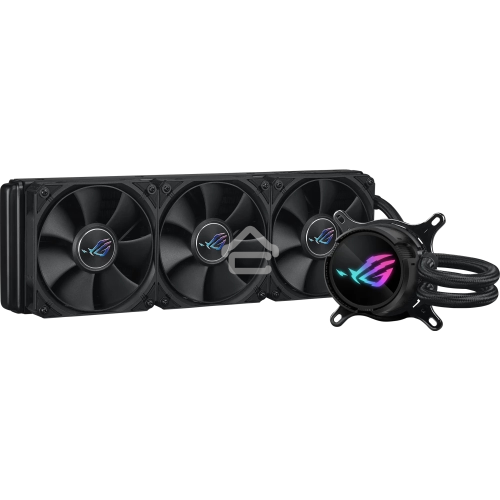Система жидкостного охлаждения ASUS ROG STRIX LC III 360 черный, 120 мм, алюминий, 2200 об/мин, 36 дБ, 4 pin