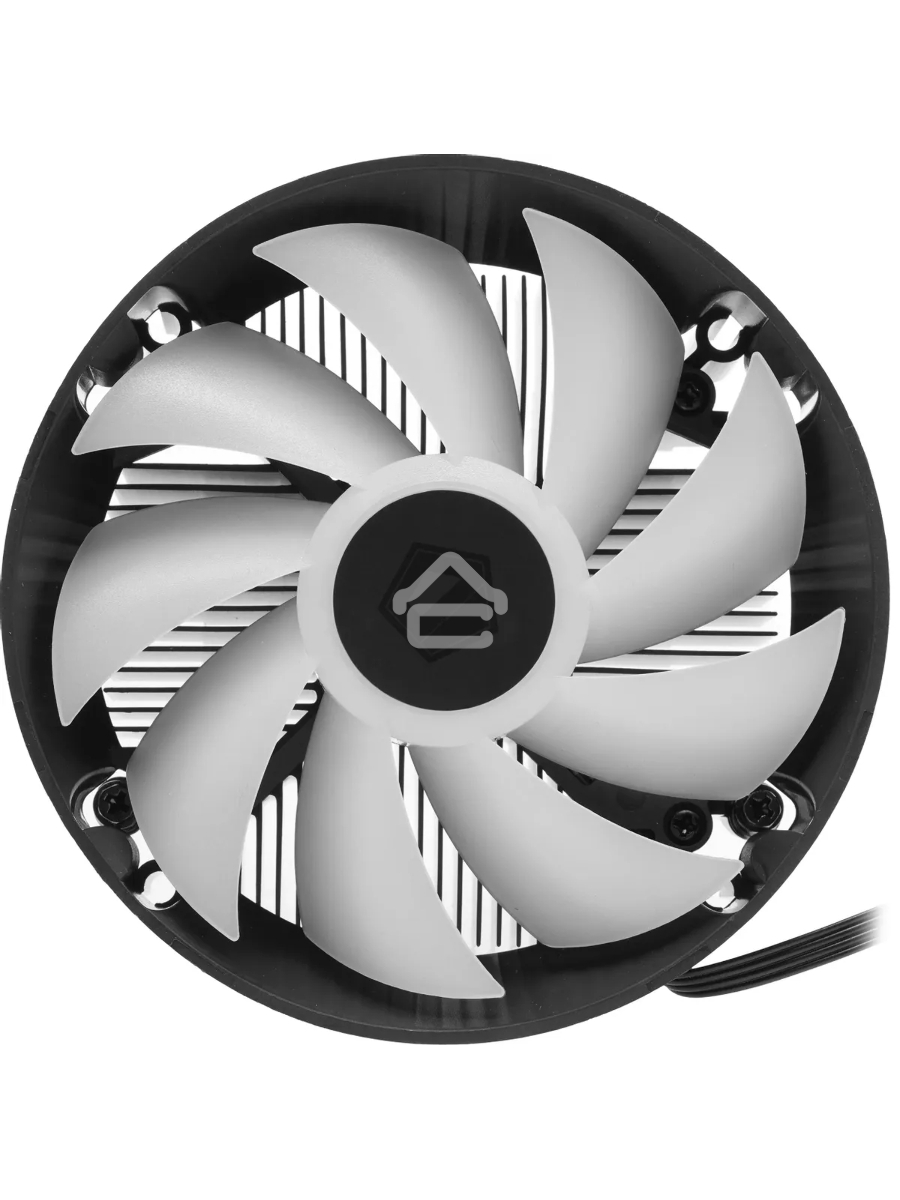 Кулер ID-Cooling DK-07A RAINBOW  черный 120мм алюминий 1800rpm 26db 4-зшт 125W 60мм