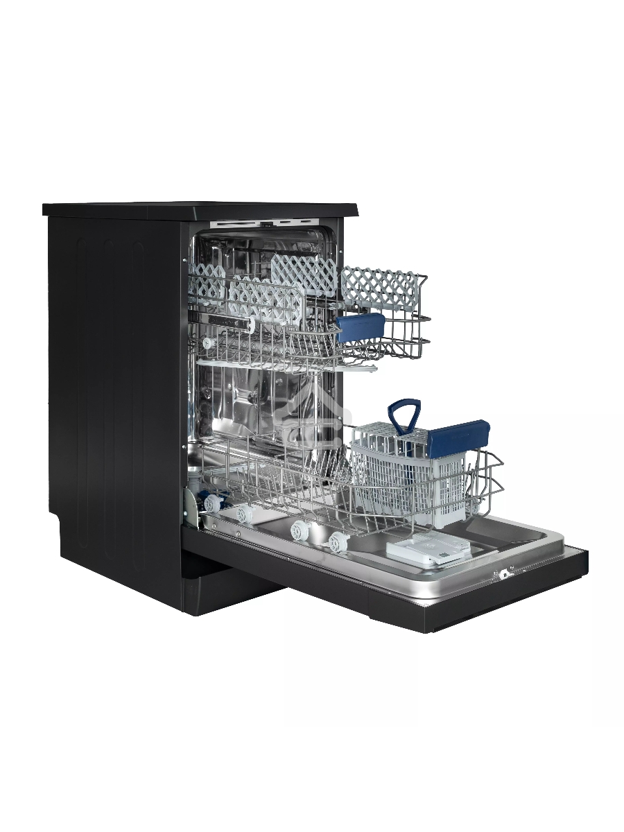 Посудомоечная машина DeLonghi DDWS 465 N Callisto, черная, 44.8 см, 10 компл., 52 дБ, класс A++