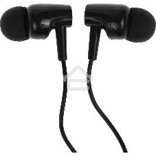 Гарнитура внутриканальные Hoco M112 1.2м черный проводные в ушной раковине