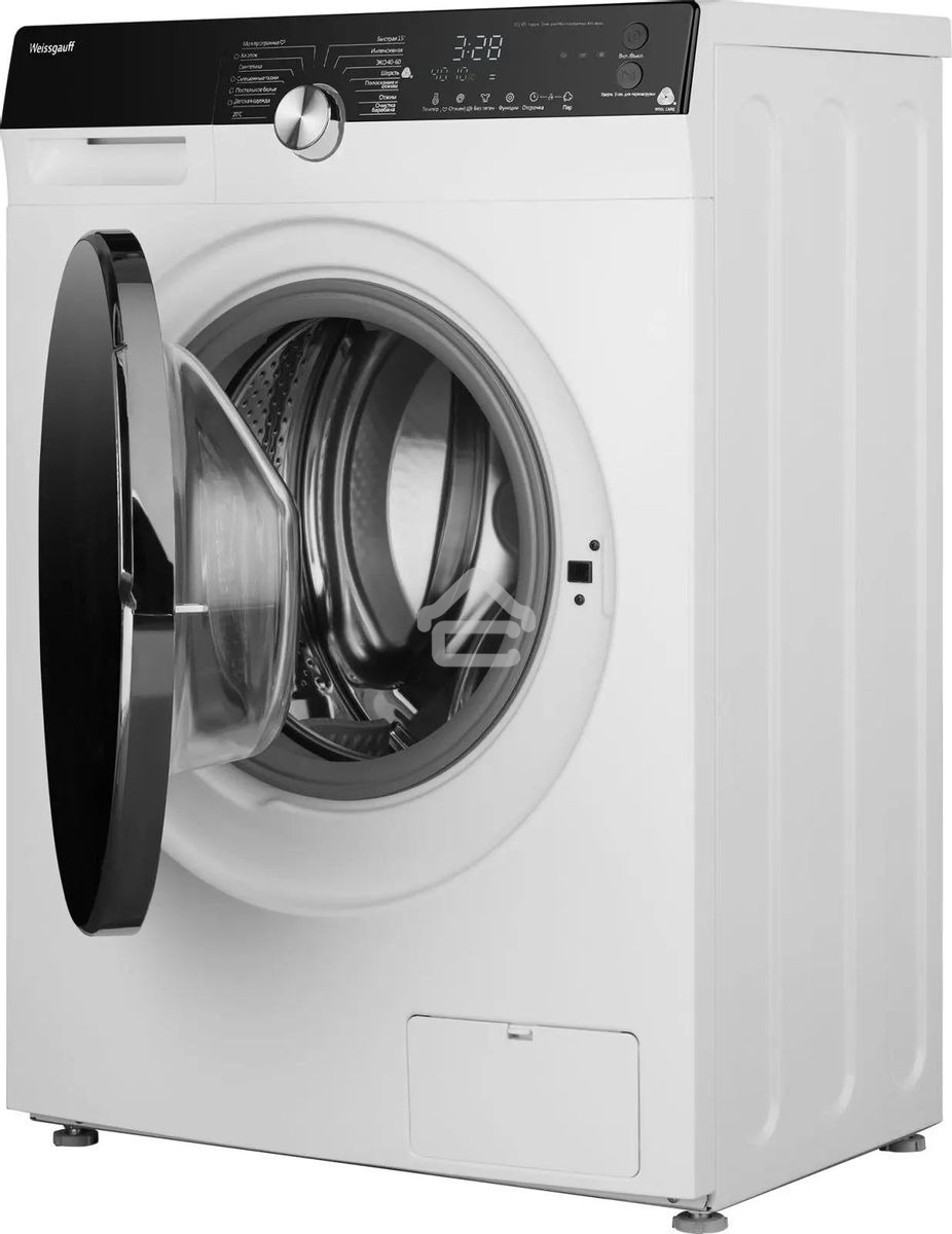 Стиральная машина Weissgauff WM 4027 Inverter Steam (431558) белый, загрузка фронтальная 7 кг, 1200 об/мин, класс: А