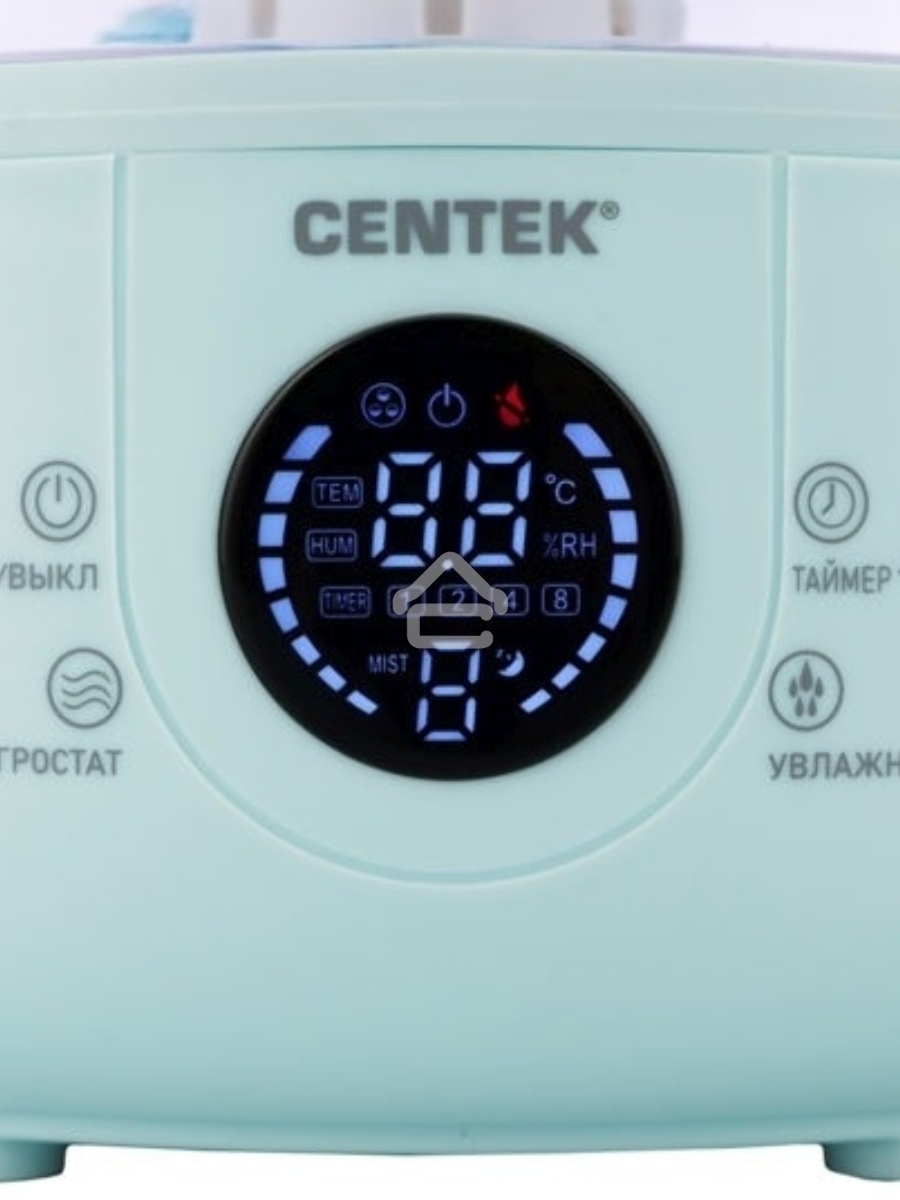 Увлажнитель воздуха Centek CT-5110 30Вт (ультразвуковой) зеленый