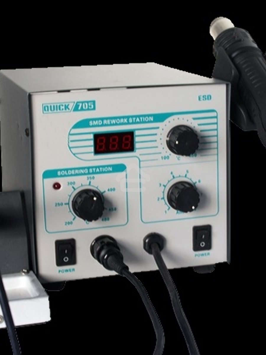 Паяльная станция Quick 705 ESD 2 в 1