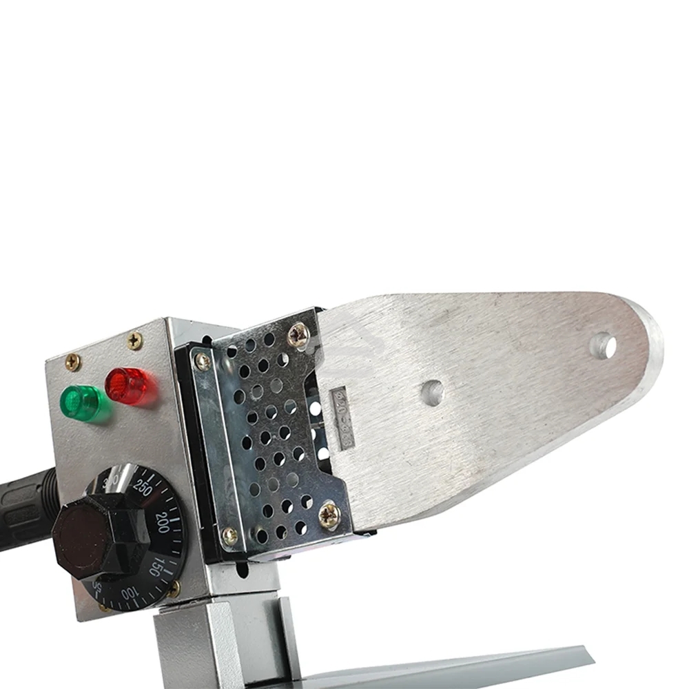 Аппарат для сварки пластиковых труб ПОБЕДА, ПТ-1800, 2000 Вт., 6 насадок, стойка, отвертка, кейс металл.