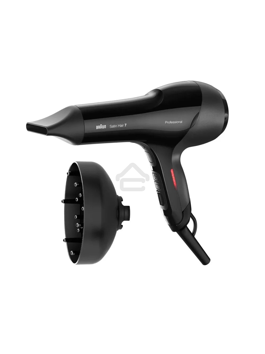 Фен Braun BRHD785E 2000Вт белый/черный