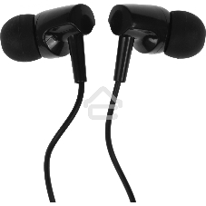 Гарнитура внутриканальные Hoco M112 1.2м черный проводные в ушной раковине