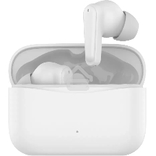 Гарнитура вкладыши Hyundai H-EP203 белый беспроводные bluetooth в ушной раковине (HEP203W)