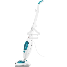 Швабра паровая Kitfort КТ-3908 белый/бирюзовый