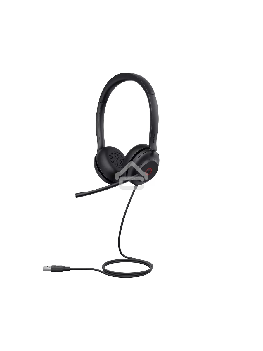 Гарнитура проводная Yealink UH35 Dual UC черный 1308137