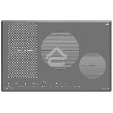 Индукционная варочная панель Maunfeld CVI804SFLGR Inverter серый