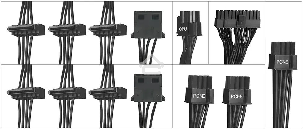 Блок питания Digma DPSU-650W-WH RTL, 650Вт, 80 PLUS, 120мм, черный