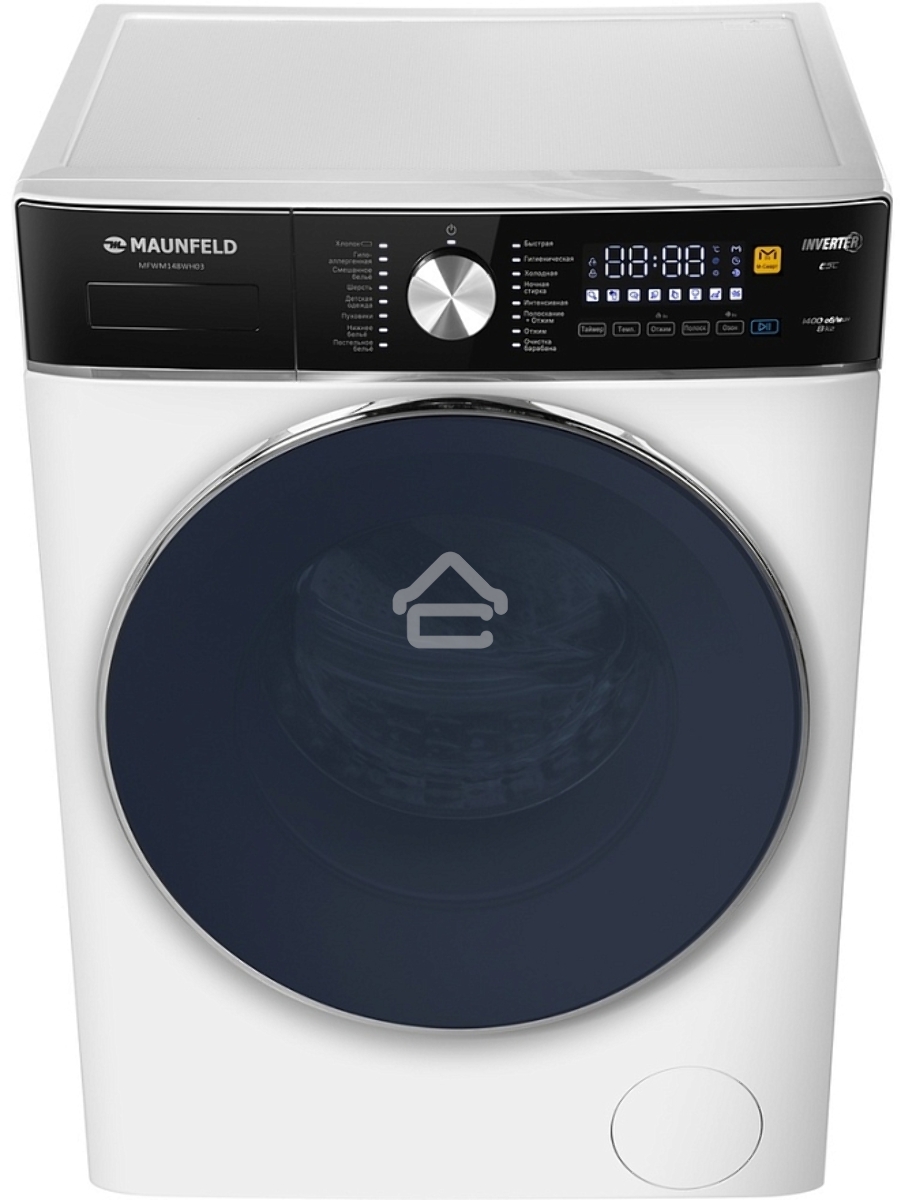 Стиральная машина Maunfeld MFWM148WH03 белый, загрузка фронтальная 8 кг, 1400 об/мин., класс: А+++