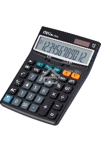 Калькулятор настольный Deli Core E1630 черный 12-разр.