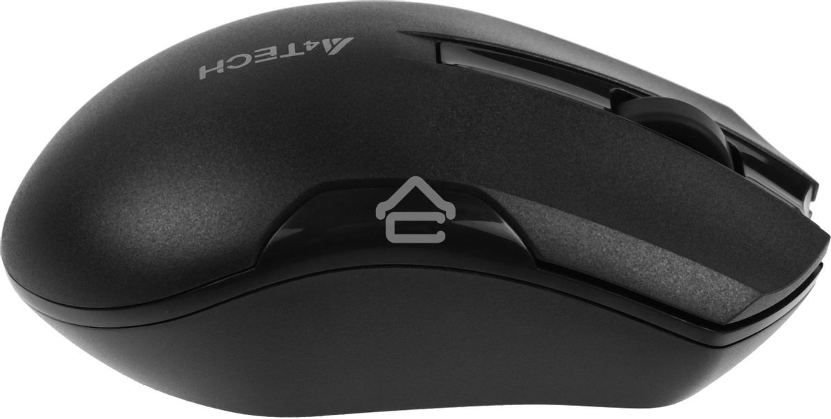 Мышь беспроводная A4Tech G3-200NS черный, 1200 dpi, радиоканал, USB, кнопки - 3
