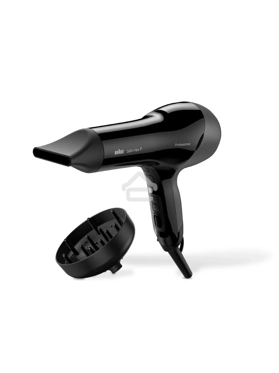 Фен Braun BRHD785E 2000Вт белый/черный