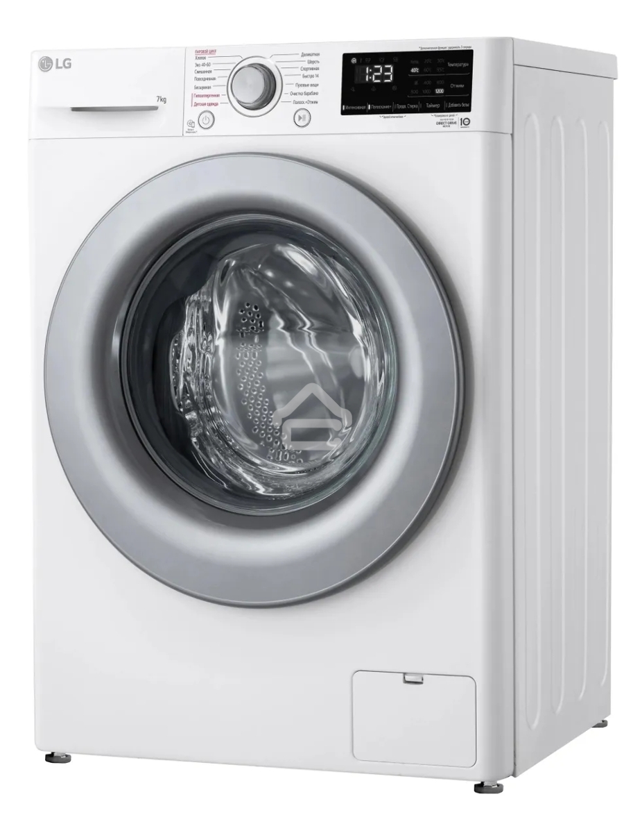Стиральная машина LG F2V3HS4W белый, загрузка фронтальная 7 кг, 1200 об/мин., класс: A